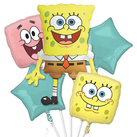 Angram SpongeBob Squarepants Balloon Bouquet